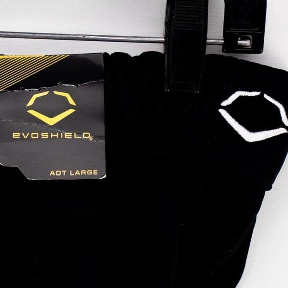 Evoshield Men's Baseball 3/4 Slider Tights L Black Drawstring Elastic Band New - Picture 11 of 14